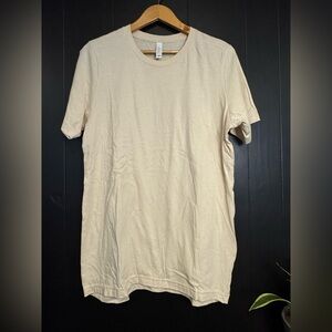 Bella and Canvas Classic Beige Short Sleeve Tee Blanks